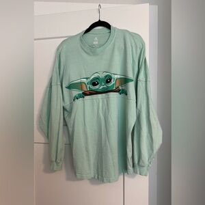 Star Wars Baby Yoda Mandalorian Mint Green Spirit Jersey